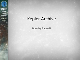 Kepler Archive