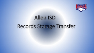 Records Storage Transfer