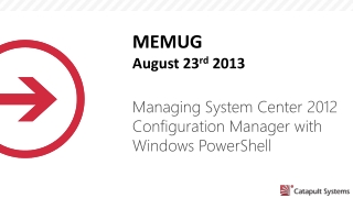 Managing System Center 2012 Configuration Manager with Windows PowerShell