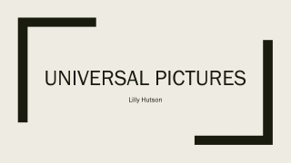 Universal pictures