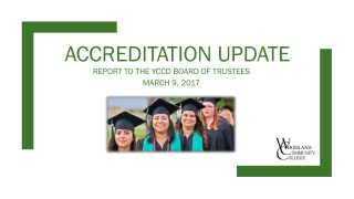 Accreditation update