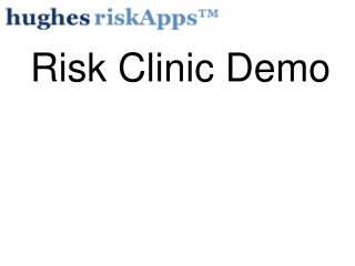 Risk Clinic Demo