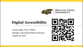 Digital Accessibility