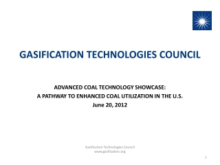 GASIFICATION TECHNOLOGIES COUNCIL