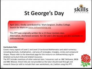 St George’s Day