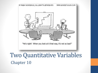 Two Quantitative Variables