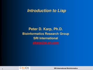 Introduction to Lisp