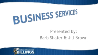 BUSINESS SERVICES