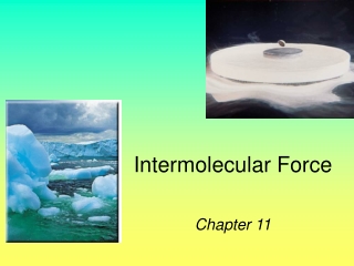 Intermolecular Force