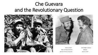 Che Guevara and the Revolutionary Question