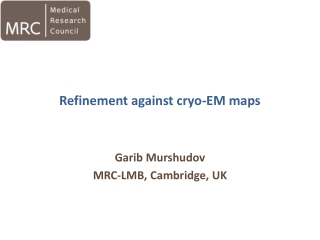 Refinement against cryo -EM maps