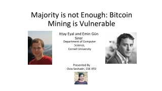 Majority is not Enough: Bitcoin Mining is Vulnerable