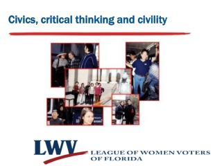 Civics, critical thinking and civility