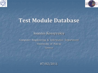 Test Module Database