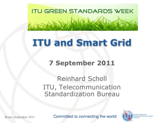 ITU and Smart Grid