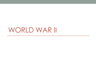 World war II