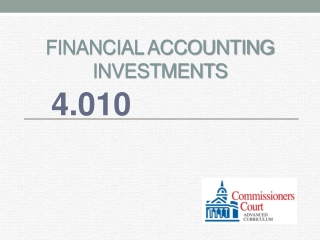 Financial accounting investments