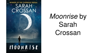 Moonrise by Sarah Crossan