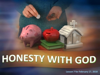 HONESTY WITH GOD