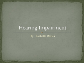 Hearing Impairment