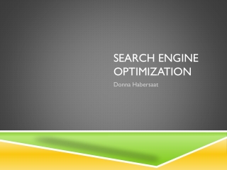 Search Engine Optimization