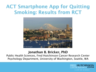 ACT Smartphone App for Quitting Smoking: Results from RCT