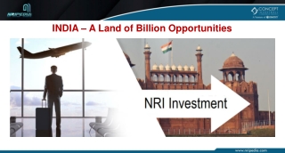 INDIA – A Land of Billion Opportunities