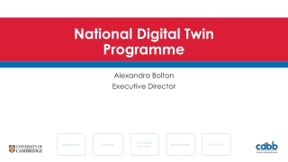 National Digital Twin Programme