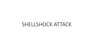 SHELLSHOCK ATTACK