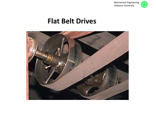 Flat Belt Drives