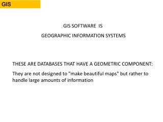 GIS