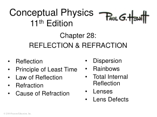 Conceptual Physics 11 th Edition