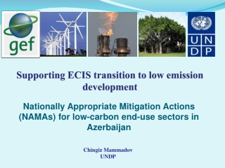 Supporting ECIS transition to low emission development