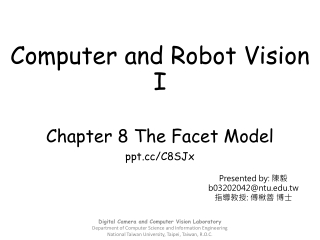 Computer and Robot Vision I