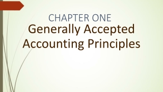 CHAPTER ONE