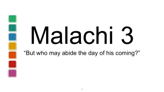 Malachi 3