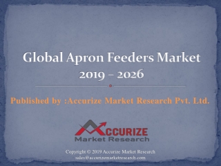 Apron Feeders Market