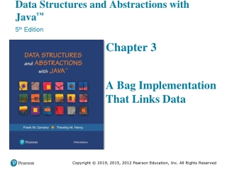 Data Structures and Abstractions with Java ™