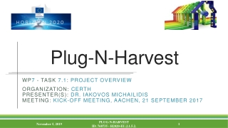 Plug-N-Harvest