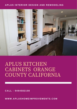 Aplus kitchen cabinets Orange County California