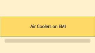 Air Coolers on EMI