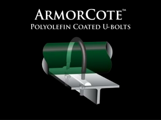 ArmorCote ™ Polyolefin Coated U-bolts