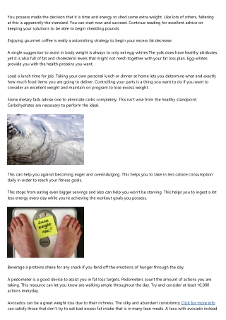 Tired With Being Overweight? Have A Look At These Tips!