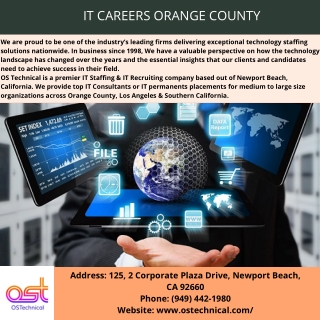 IT Careers Orange County