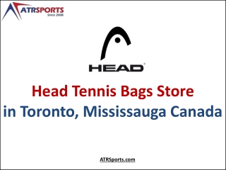 Head Tennis Bags Store in Toronto, Mississauga Canada - ATR Sports