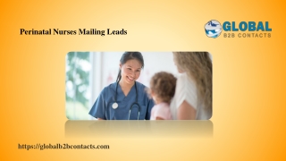 Perinatal Nurses Mailing Leads