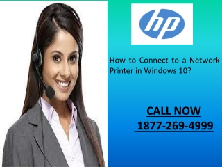 How to Connect to a Network Printer in Windows 10|1877-269-4999|