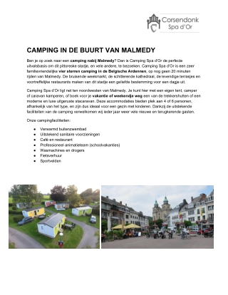 Camping Malmedy