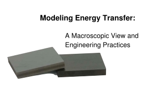 A Macroscopic View and Engineering Practices