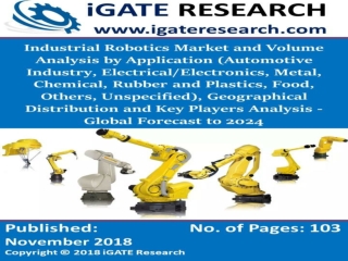 Industrial Robotics Market and Volume Analysis by Application (Automotive Industry, Electrical/Electronics, Metal, Chemi